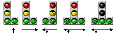 Дополнительная зеленая стрелка на светофоре налево. Сигналы светофора поворот налево. Сигналы светофора с доп секцией. ПДД светофор с дополнительной секцией. Сигналы светофора с чёрной контурной стрелкой.